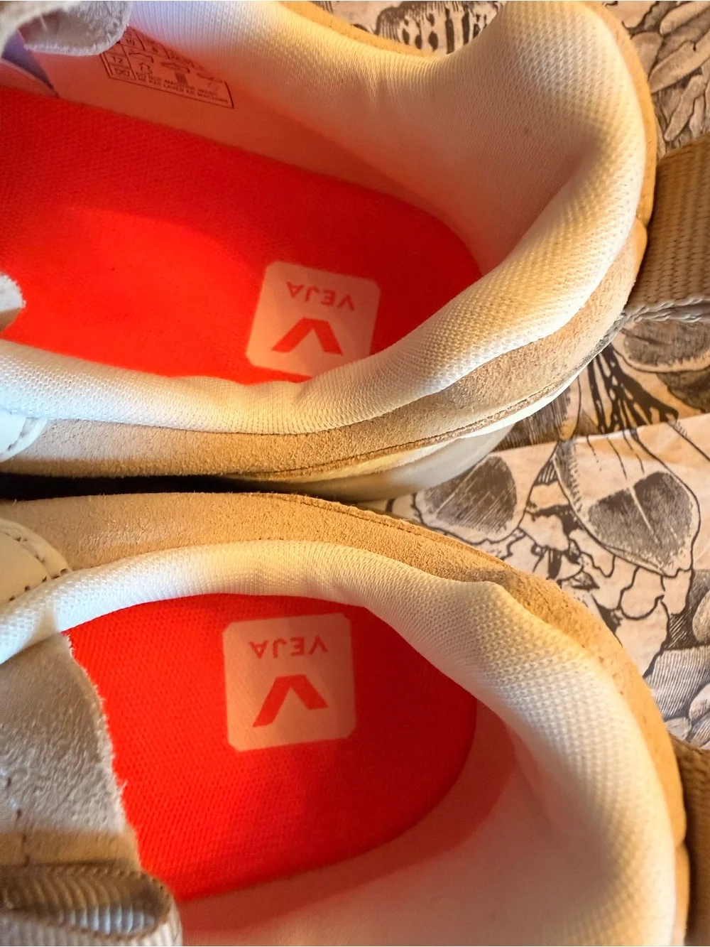 Veja elevated suede